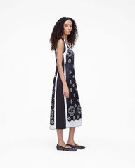 Marc Jacobs Trompe L'Oeil Eyelet Dress Black/White READY TO WEAR|NEW ARRIVALS