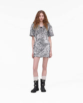 Marc Jacobs Sequin V-Neck Knit Dress Silver READY TO WEAR|NEW ARRIVALS