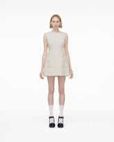 Marc Jacobs Sculptural Tweed Dress Ivory READY TO WEAR
