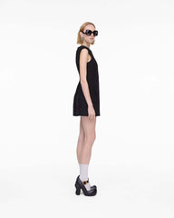 Marc Jacobs Sculptural Tweed Dress Black READY TO WEAR