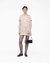Marc Jacobs Crushed Satin Dress Champagne READY TO WEAR