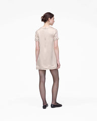 Marc Jacobs Crushed Satin Dress Champagne READY TO WEAR