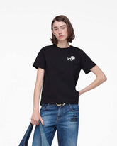 Marc Jacobs Marc Is Joy Daisy Baby Tee Black READY TO WEAR