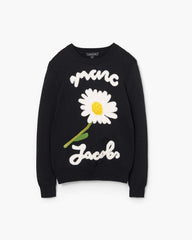 Marc Jacobs Marc Is Joy Jacquard Crewneck Black READY TO WEAR