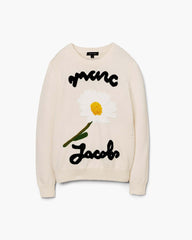 Marc Jacobs Marc Is Joy Jacquard Crewneck Ivory READY TO WEAR|NEW ARRIVALS