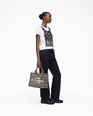 Marc Jacobs Trompe L'Oeil Eyelet Slim Tee White Multi READY TO WEAR