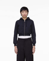 Marc Jacobs Charm Cropped Hoodie Black READY TO WEAR