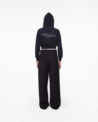 Marc Jacobs Charm Cropped Hoodie Black READY TO WEAR