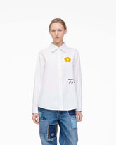 Marc Jacobs Marc Is Joy Shirt White READY TO WEAR