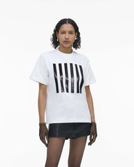 Marc Jacobs The Stripe Box Tee White READY TO WEAR