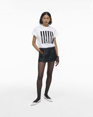 Marc Jacobs The Stripe Box Tee White READY TO WEAR