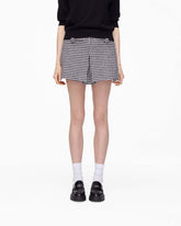 Marc Jacobs Gingham Tweed Mini Skirt Black Multi READY TO WEAR|NEW ARRIVALS