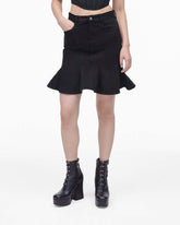 Marc Jacobs The Fluted Mini Skirt Black READY TO WEAR