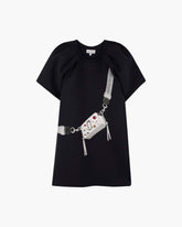 Marc Jacobs The Trompe Loeil Snapshot Dress Navy READY TO WEAR