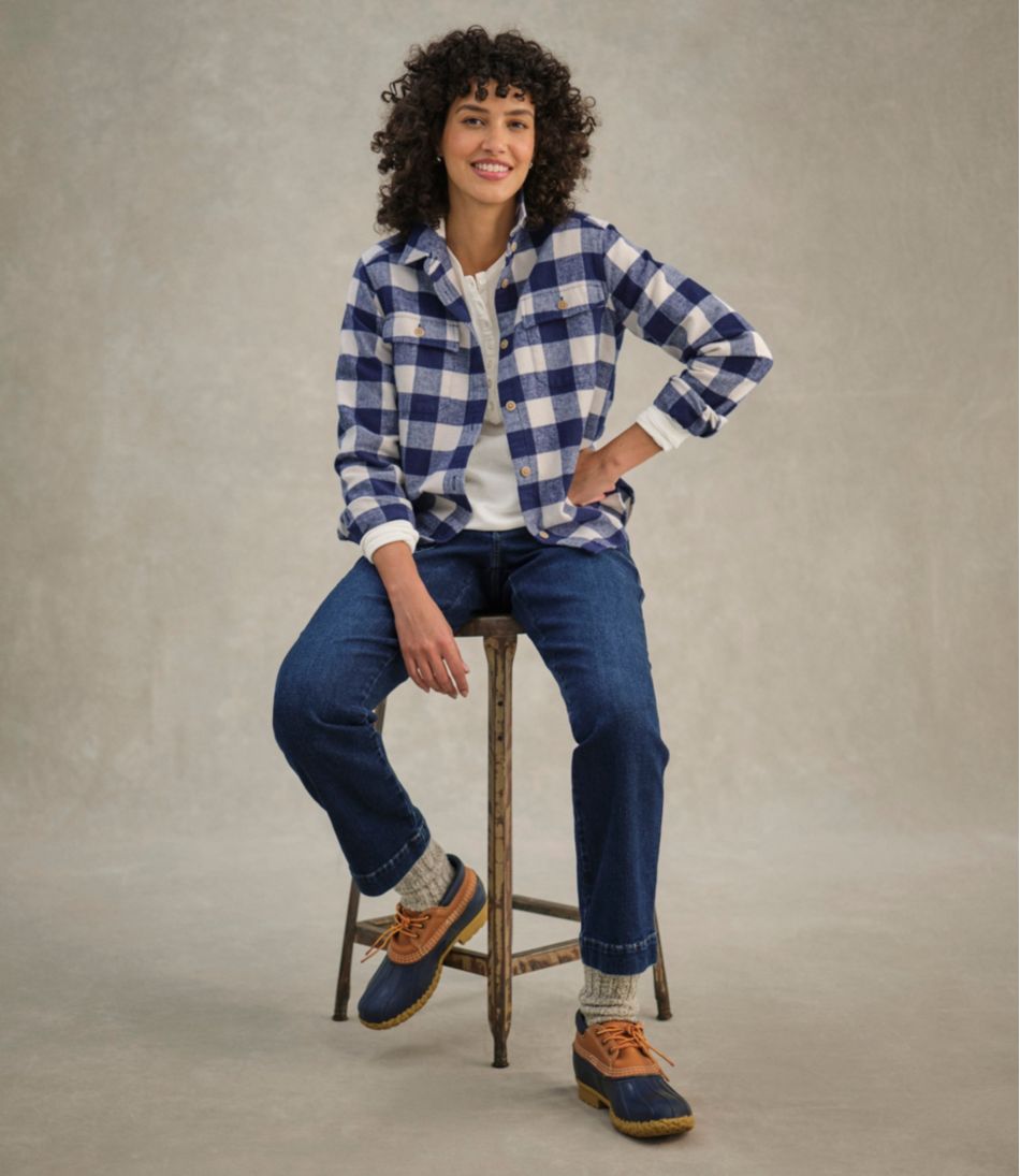 L.L.Bean Sale | Women's 1912 Field Denim Pants, Mid-Rise Ankle Utility