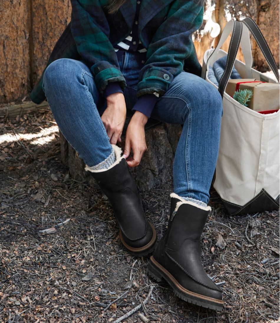 L.L.Bean US | Women's Camden Hill Moto Boots