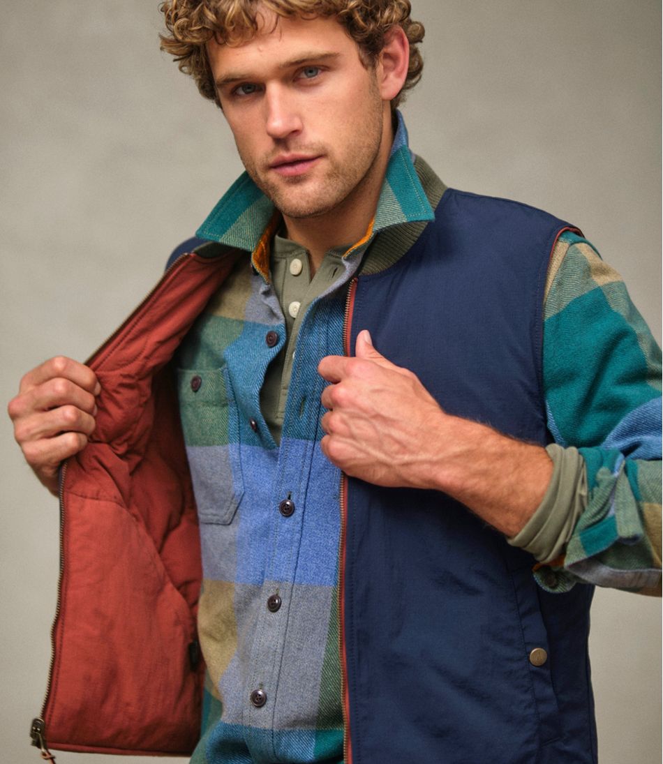 L.L.Bean | Men's Signature Reversible Quilted Vest