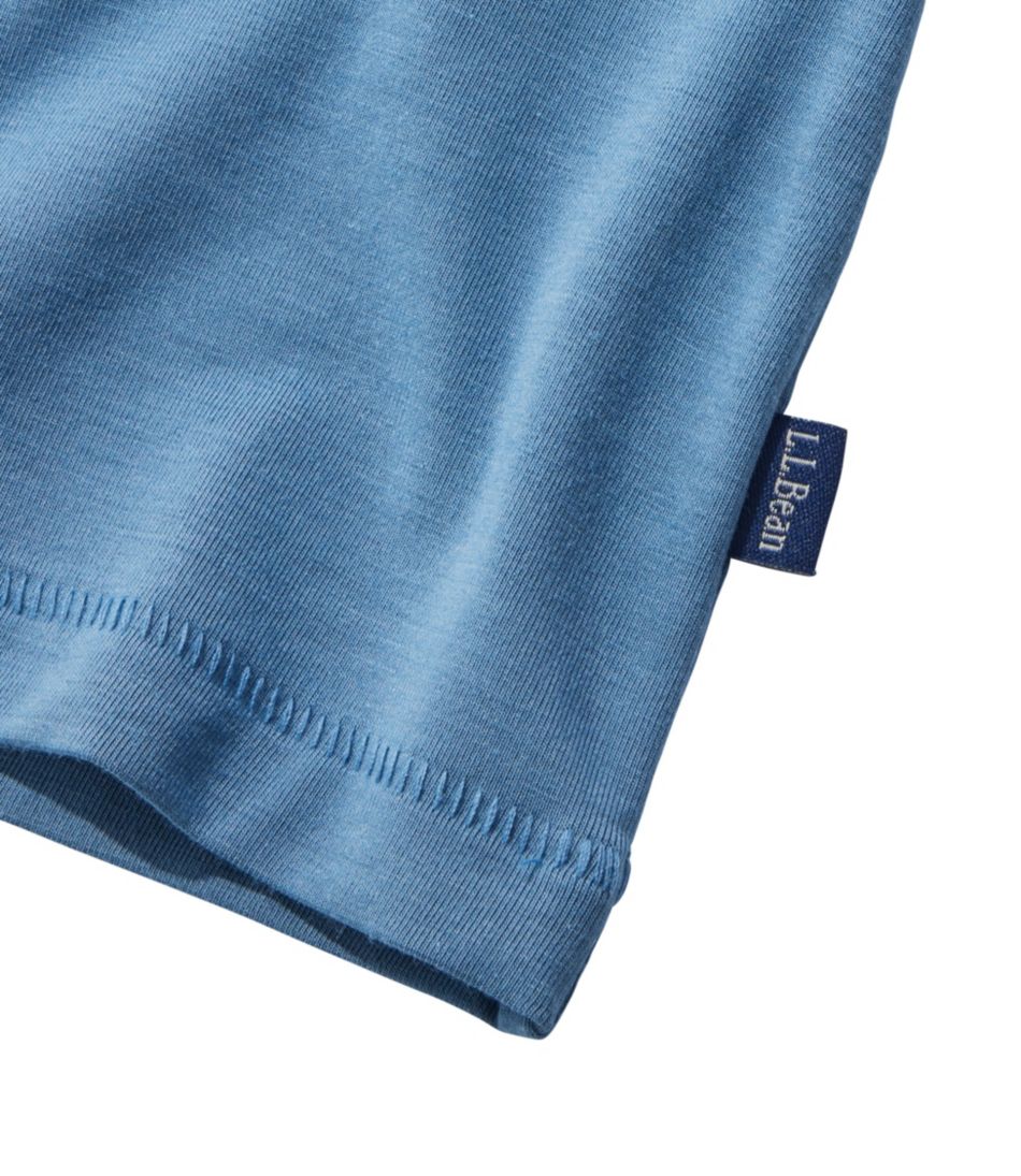 L.L.Bean Discount | Women's Soft Stretch Supima-Blend Tee, Crewneck Short-Sleeve