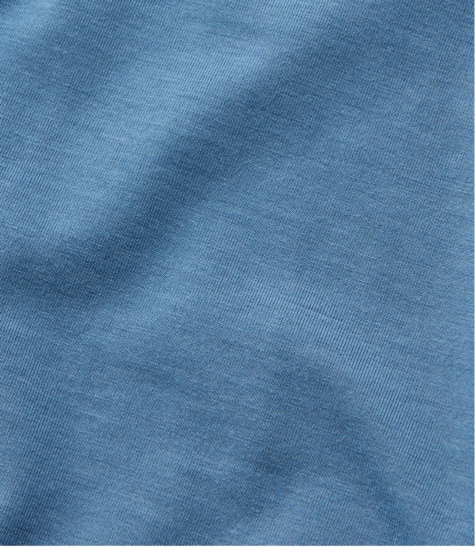 L.L.Bean Discount | Women's Soft Stretch Supima-Blend Tee, Crewneck Short-Sleeve