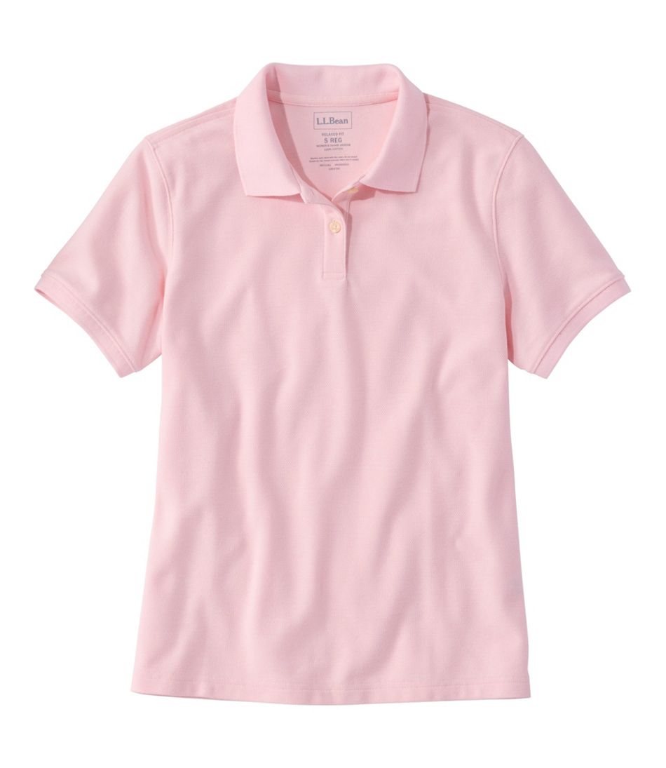 L.L.Bean Online | Women's Premium Double L® Polo, Relaxed Fit