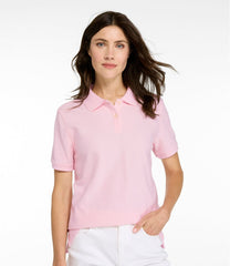 L.L.Bean Online | Women's Premium Double L® Polo, Relaxed Fit