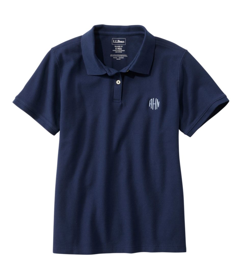 L.L.Bean Online | Women's Premium Double L® Polo, Relaxed Fit