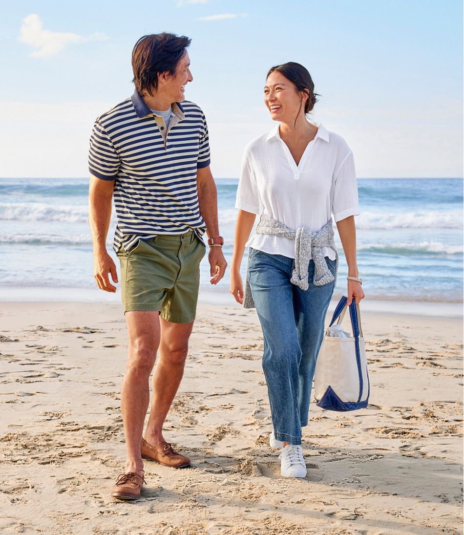L.L.Bean New | Women's Cloud Gauze Shirt, Polo