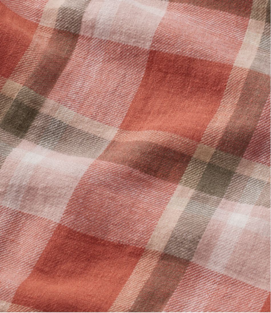 L.L.Bean New | Women's Signature Hemp/Cotton Camp Shirt, Short-Sleeve