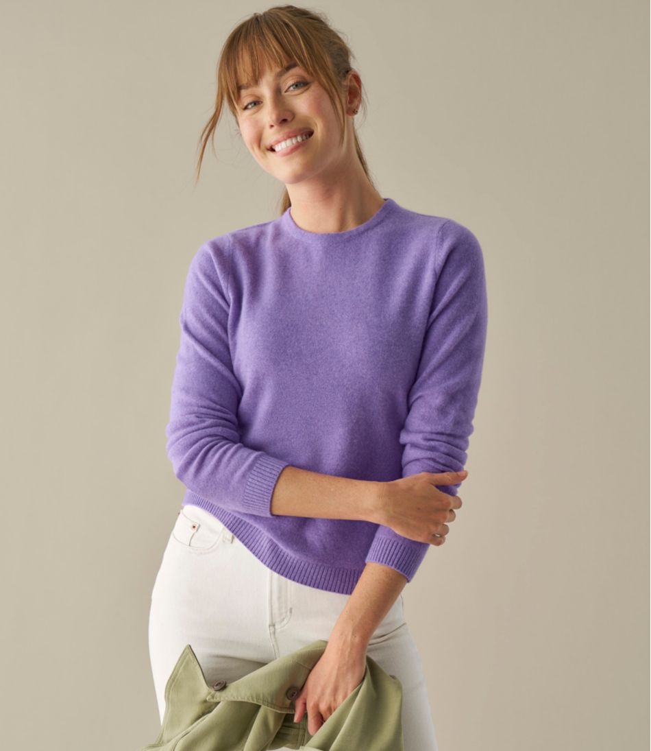 L.L.Bean Outlet | Women's Classic Cashmere, Crewneck
