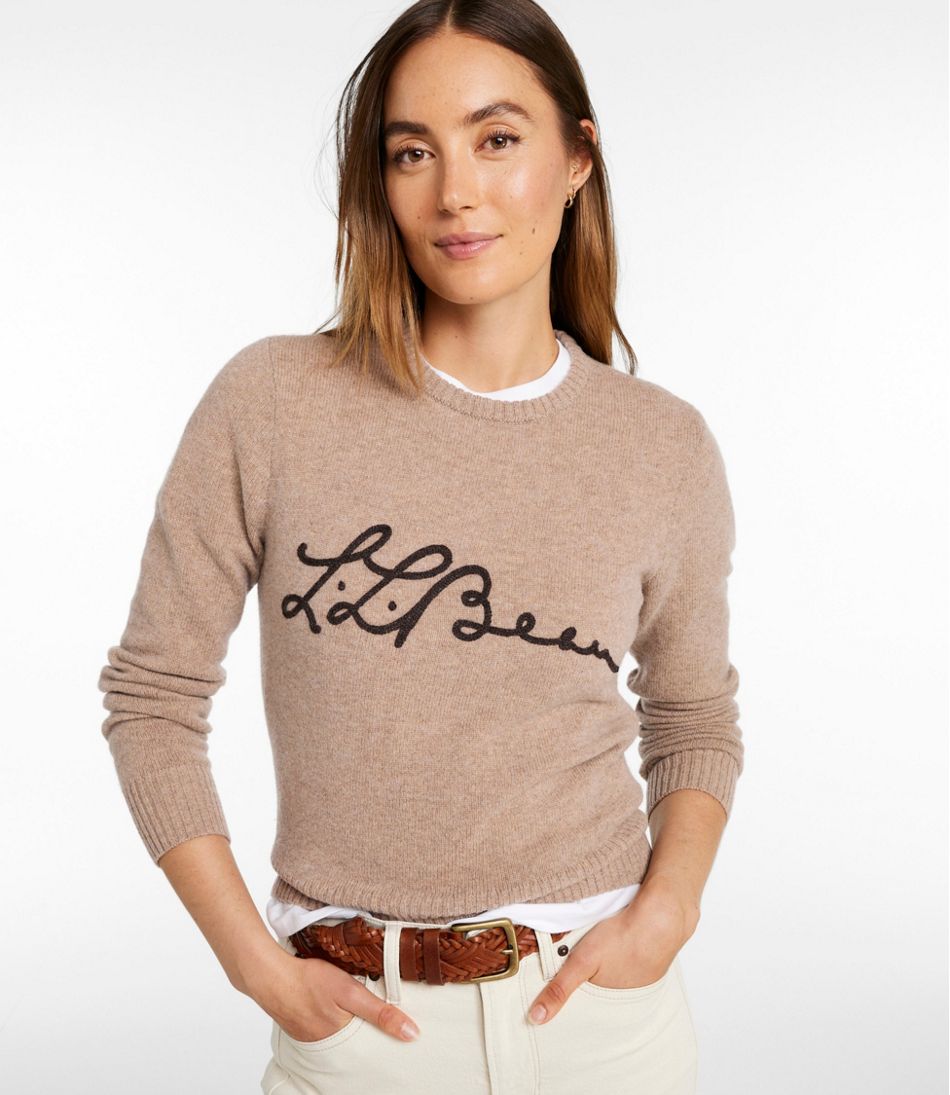 L.L.Bean New | Women's Signature Camp Merino Wool Sweater, Pullover