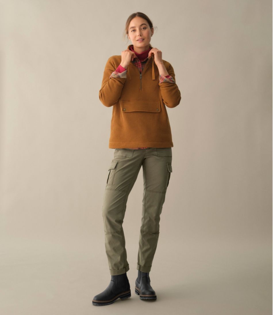 L.L.Bean Outlet | Women's Birchwood Brushed Waffle Anorak