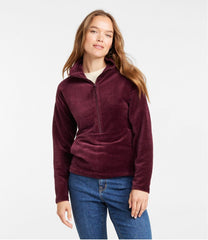 L.L.Bean For Sale | Women's Soft Stretch Corduroy Pullover, Half-Zip