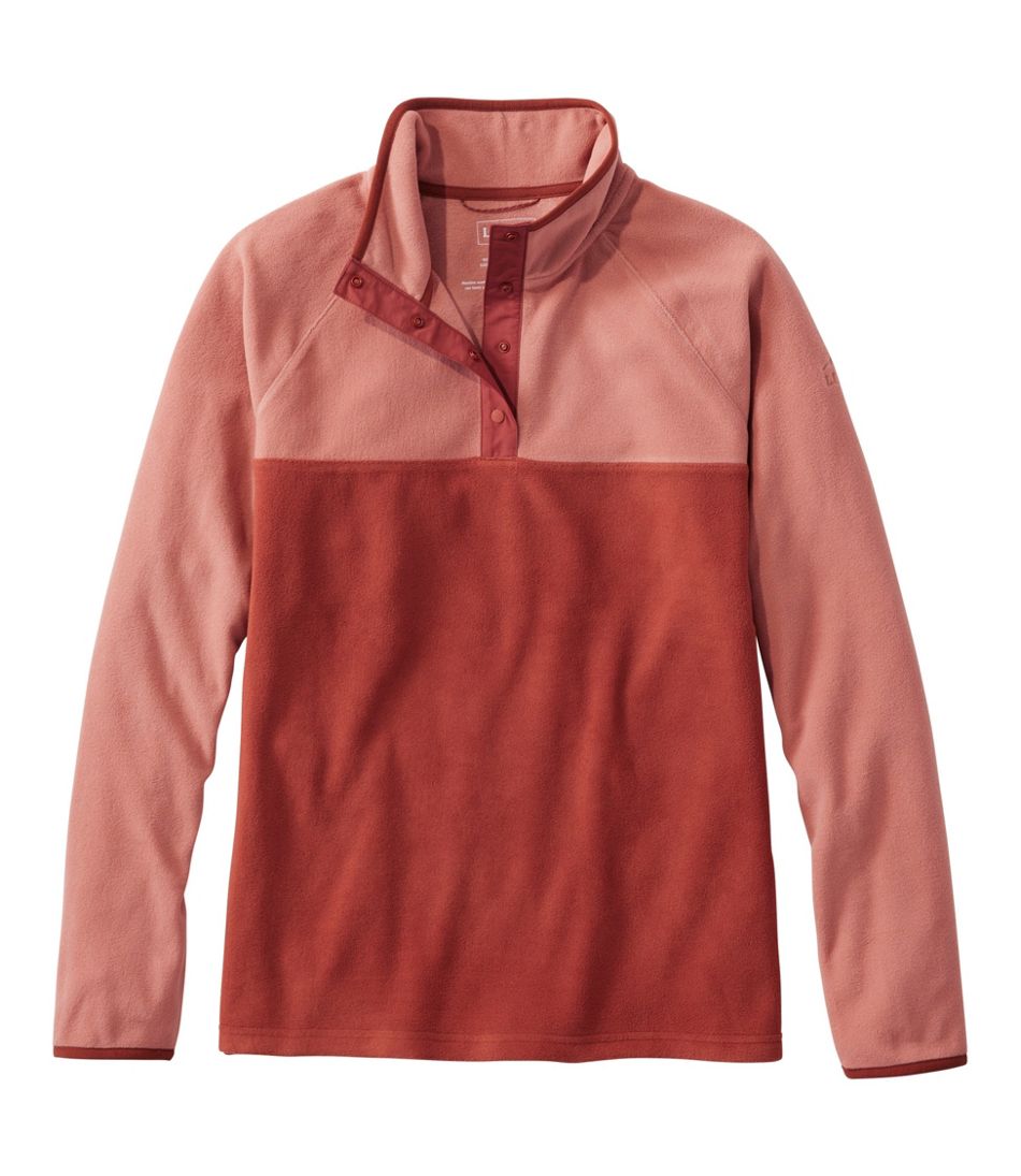 L.L.Bean US | Women's All Season Access Fleece Pullover, Colorblock