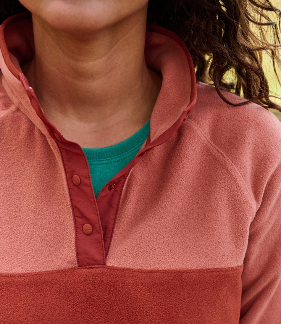 L.L.Bean US | Women's All Season Access Fleece Pullover, Colorblock