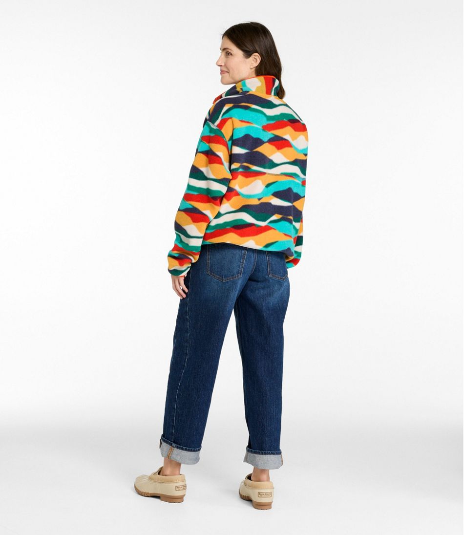 L.L.Bean Discount | Adults' Bean's Classic Fleece Pullover, Print
