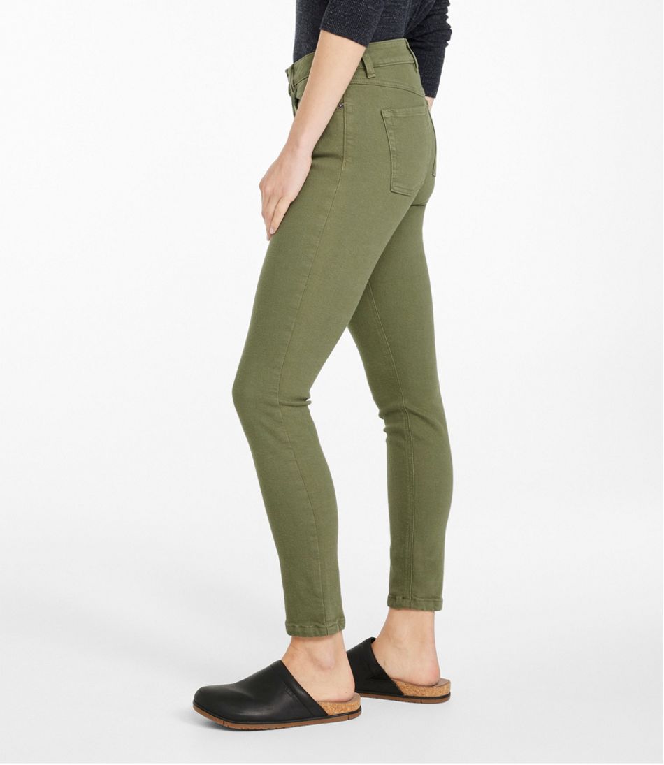 L.L.Bean Discount | Women's BeanFlex®Jeans, High-Rise Slim-Leg Ankle Color