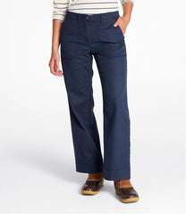 L.L.Bean On Sale | Women's Signature Utility Pants, Mid-Rise Wide-Leg Ankle-Length