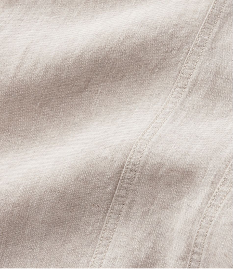 L.L.Bean US | Women's Premium Linen Pull-On Ankle Pants, Mid-Rise Tapered-Leg