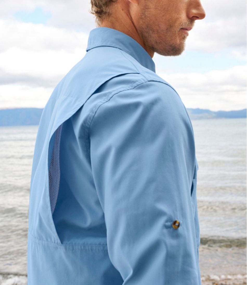 L.L.Bean Discount | Men's Tropicwear Shirt, Long-Sleeve