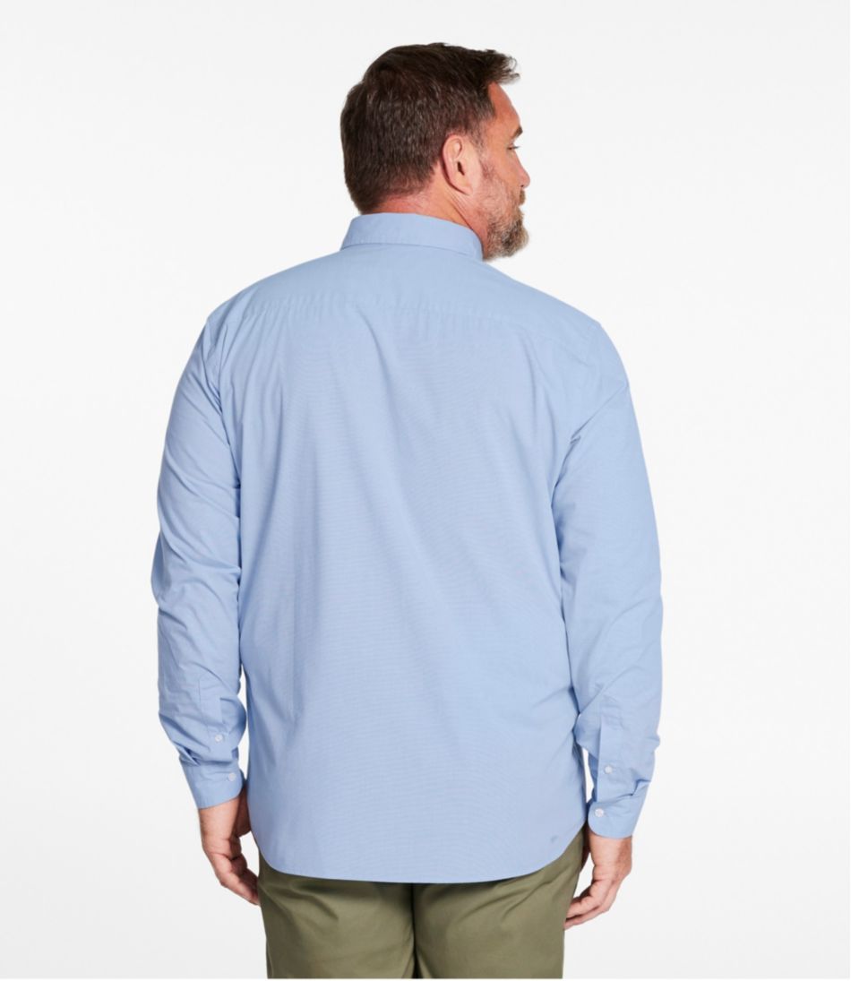 L.L.Bean Outlet | Men's Comfort Stretch Performance® Shirt, Long-Sleeve, Slightly Fitted Untucked Fit