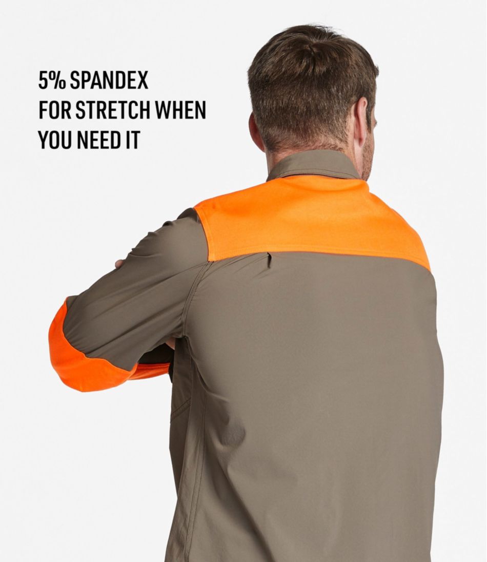 L.L.Bean Outlet | Men's Technical Stretch Upland Shirt with No Fly Zone