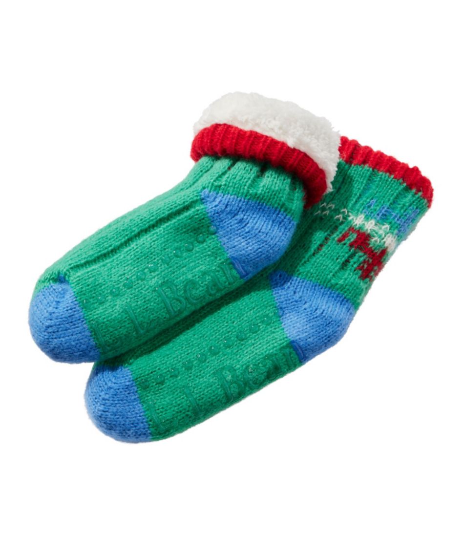 L.L.Bean On Sale | Toddlers' Cozy Gripper Socks