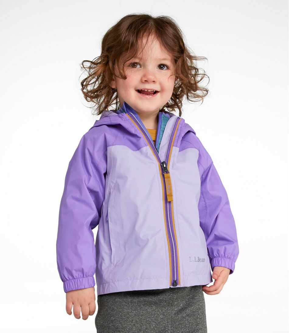 L.L.Bean New | Toddlers' Discovery Rain Jacket, Colorblock