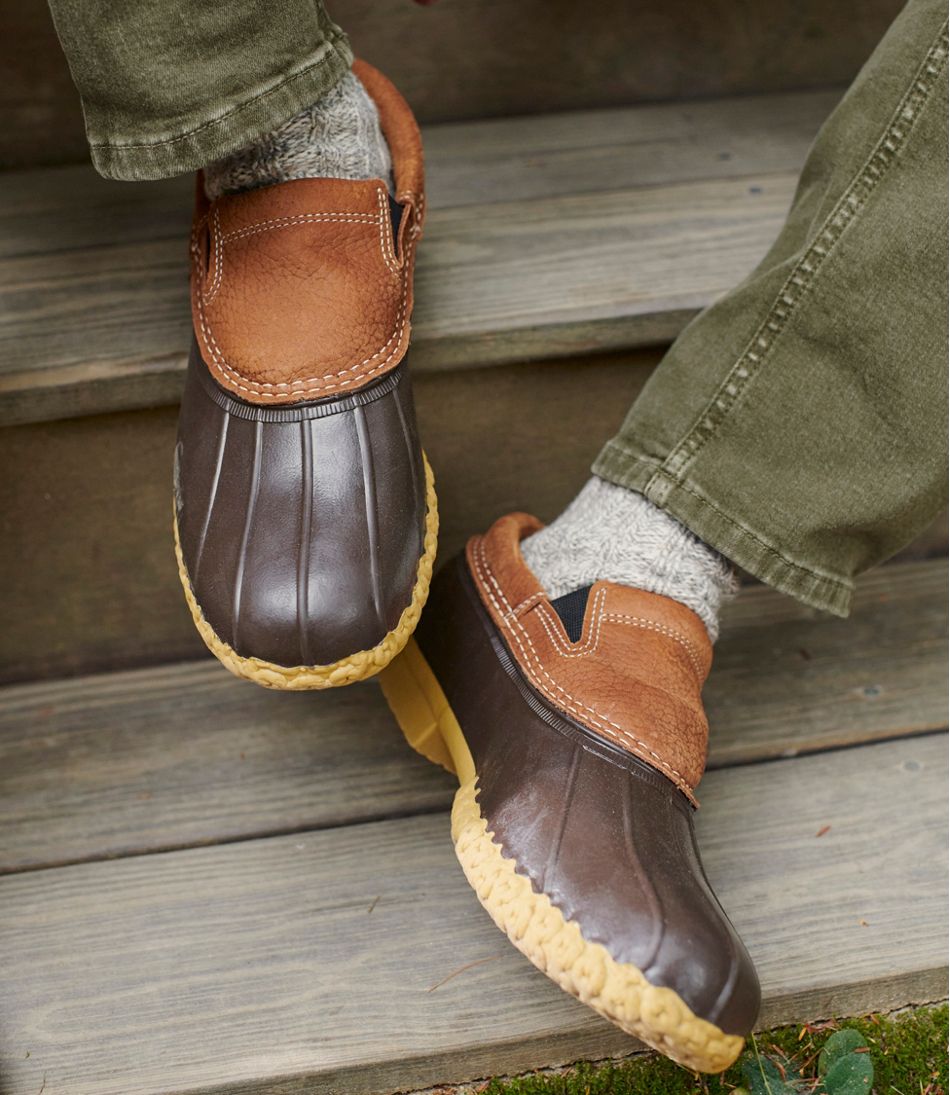 L.L.Bean Discount | Men's Bean Boots, Slip-On Rubber Mocs