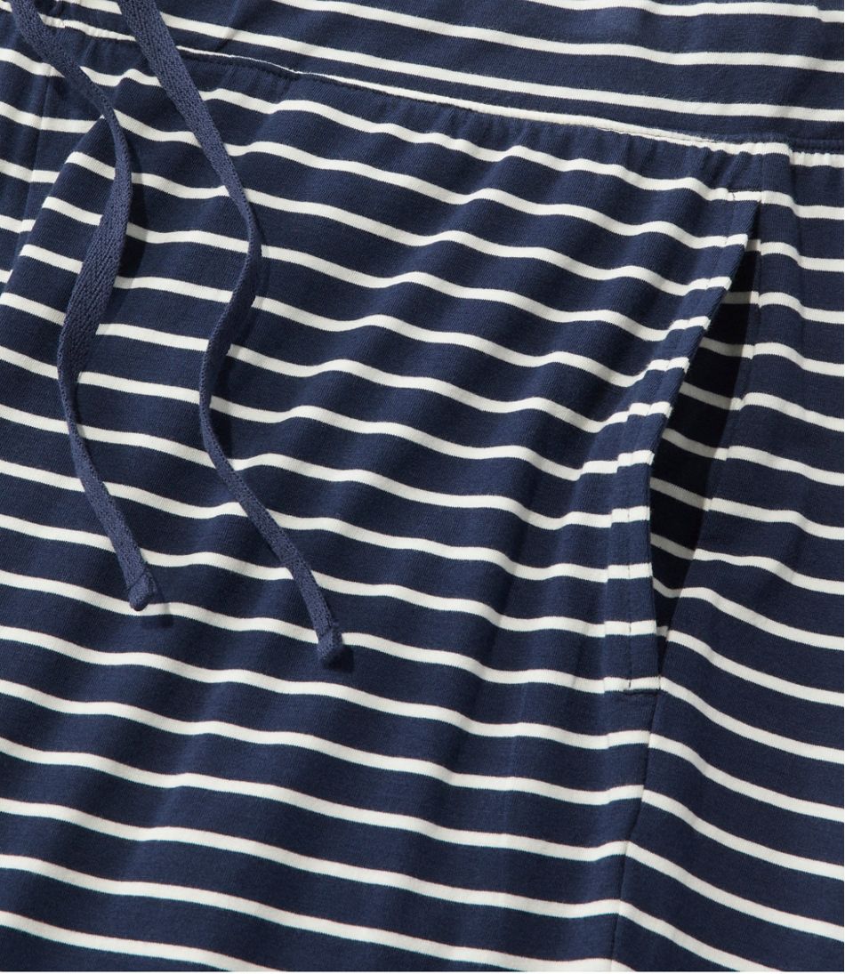 L.L.Bean For Sale | Women's Super-Soft Shrink-Free Button Front Pajama Set, Stripe