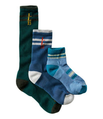 L.L.Bean Outlet | Adults' Katahdin Hiker Socks, Stripe