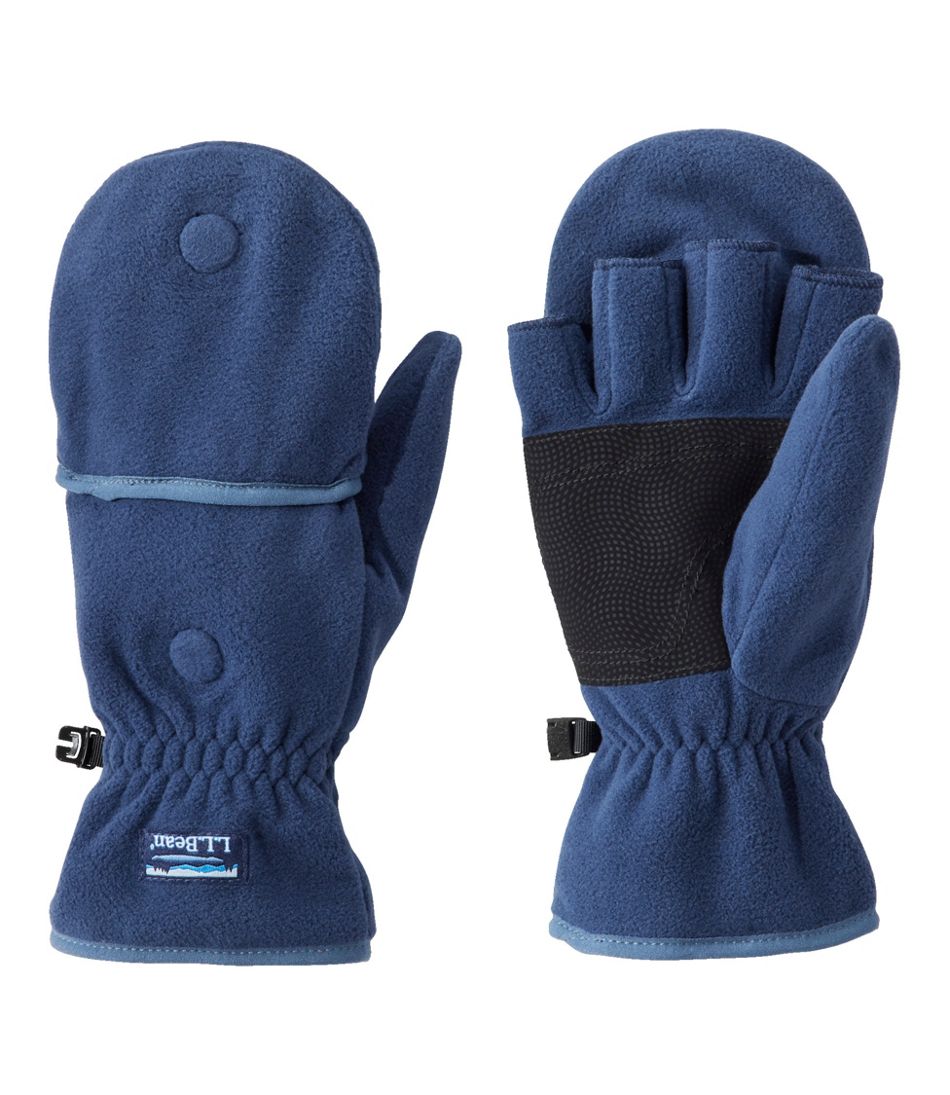 L.L.Bean Outlet | Adults' Access Fleece Convertible Mitten