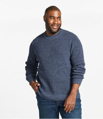 L.L.Bean New | Men's Organic Cotton Waffle Sweater, Rollneck Crew