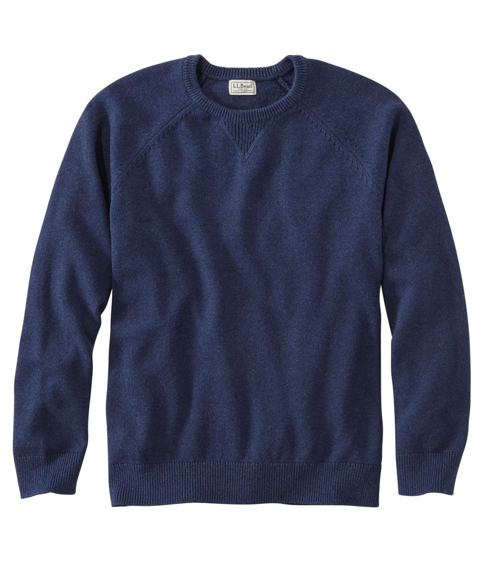 L.L.Bean Online | Men's Wicked Soft Cotton/Cashmere Sweater, Crewneck