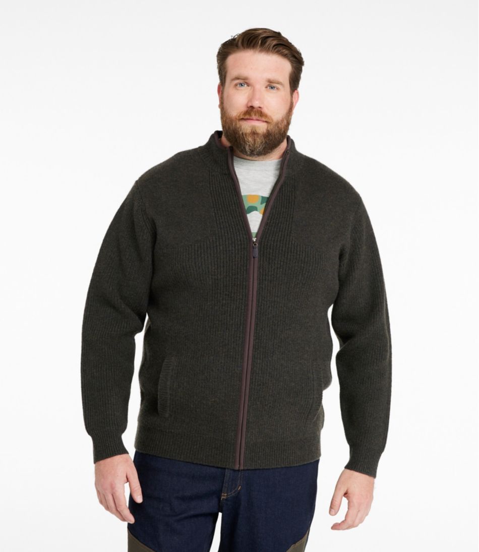 L.L.Bean New | Men's Waterfowl Sweater, Full Zip
